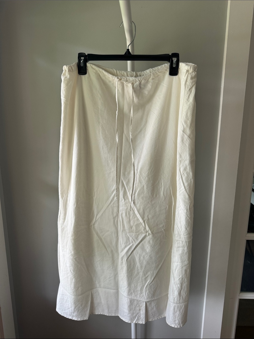 GAP Linen-Blend Midi Skirt